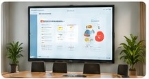 Интерактивная панель для бизнеса